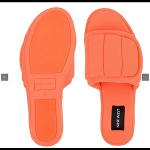 Nine West Lounge Platform Slide Sandal